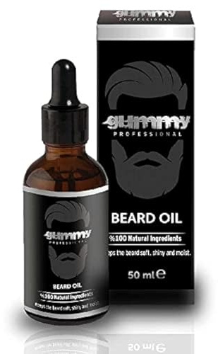 Fonex Gummy Beard Oil Huile pour barbe 50 ml I Huile de barbe I Huile de soin I Soin de la barbe (1 pièce)