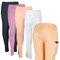 MS-Trachten Winter Reitleggings Kinder Thermoreitleggings Silikonbesatz Reithose Tabea (134/140, Rose)