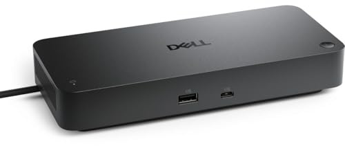 Dell Pro Thunderbolt 4 Smart Dock SD25TB4 – USB-C-Dockingstation mit 130W Ladeleistung, 4X 4K Display-Support, Dual DP 1.4, HDMI 2.1, 2X Thunderbolt 4, 2.5GbE, WLAN-Management, Ökodesign