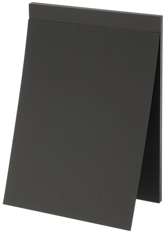 PATIKIL Cartone Pressato Per Legatoria, 216x279mm 0.5mm 20 Fogli Spessi Fogli Di Cartone Kraft Per Legatoria Kit Di Materiali Copertine E Supporti Per Libri Per Designer Artigianato, Nero