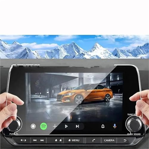 Skärmskydd Skärmskyddsfilm Av Härdat Glas För Nissan För Sentra B18 MK4 SR SV 2020-2023 Car Navigation 8 Tum Bilinteriör Navigeringsskyddsfilm