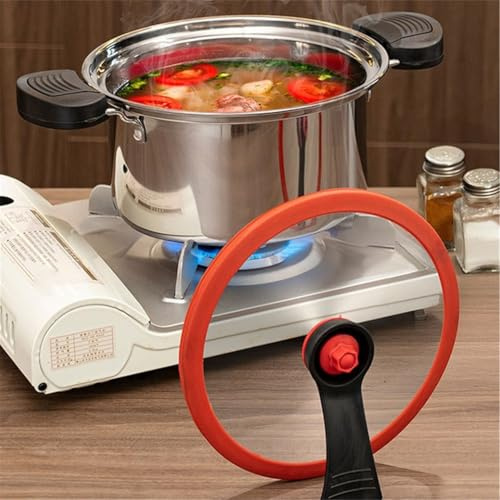 Gettimore Olla de cocción lenta de acero inoxidable de 3,5 L con interior antiadherente para guisar, cocinar al vapor y cocinar lentamente, compatible con llama abierta, plateado