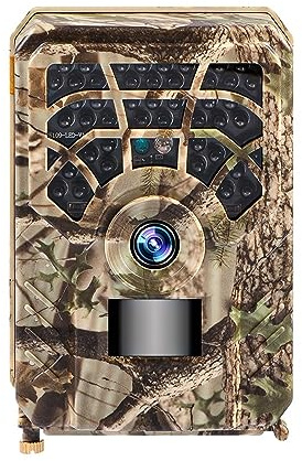 YFDGD Telecamera Fauna Selvatica Caccia Trail Camera Night Vision HD Hunting Telecamera Impermeabile A Infrarossi All'aperto For Il Monitoraggio Della Fauna Selvatica