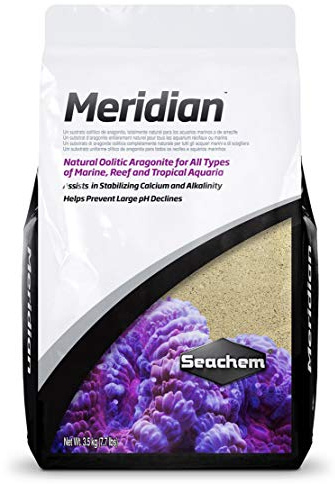 Meridian Sable Fin Naturel pour Aquarium Marin, 3.5 kg
