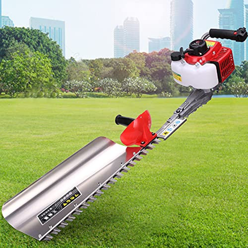 Trådlös häcktrimmer – gasdriven bensin häcktrimmer, lång räckvidd, vibrationshandtag – perfekt för kommersiellt bruk och hushåll trädgård