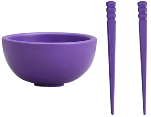 ZYHARUKO Vaisselle miniature pour maison de poupée, présentoir à l'échelle 1/12, bol en métal, baguettes modèle figurine avec détails réalistes, ensemble de vaisselle miniature