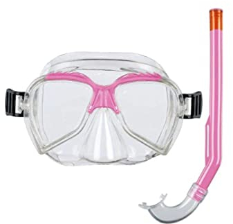 Beco Unisex Jugend Masken/Schnorchel-99004 Tauchset, pink, One Size