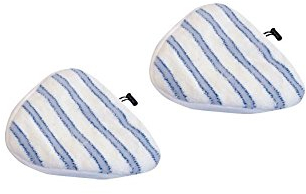 Polti – paeu0275 – Juego de 2 mopas triangulares para limpiador – Escoba de vapor vtaction