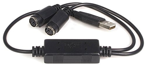 StarTech.com USB to PS/2 Adapter for Keyboard and Mouse - Keyboard / mouse adapter - USB - USBPS2PC