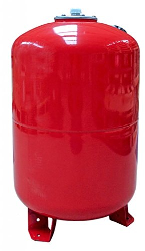 Varem vaso espansione 80 litri Maxivarem LR riscaldamento rosso verticale
