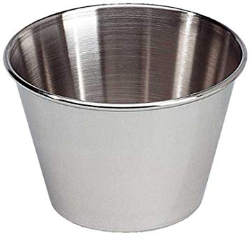 Imf Kitchen Supplies-Flanero Liscio Inox. 8 Cm. 732