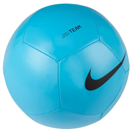 Nike DH9796-410 Pitch Team Recreational soccer ball Unisex Adult BLUE FURY/BLACK Size 3
