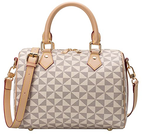 Lacel Urwebin Bolso bandolera con asa superior para mujer, diseño moderno, de diseñador, bolso grande y bonito, bolso de mano
