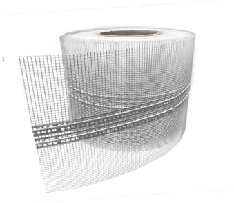 Gewebeeckwinkel auf Rolle 125 x 125 mm Winkel 25 Meter Eckwinkel Fassade Vertex Gewebeeckwinkel Eckprofil Fassadenschutz Kantenprofil Gewebe WDVS