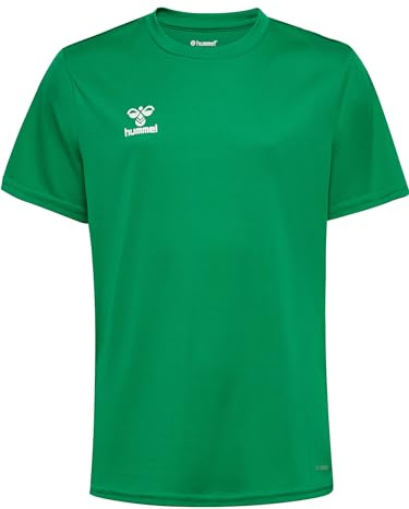 hummel Kids hmlEssential T-Shirt, Green, Size 104