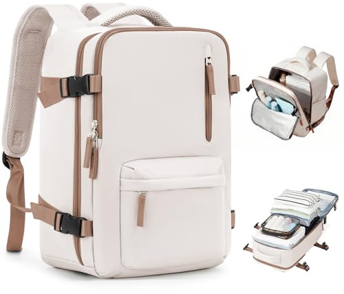 SZLX Zaino Ryanair 40x30x20 Sottovuoto Zaino da Viaggio 40x20x25 Ryanair Wizzair Donna da escursionismo impermeabile Zaino Casual Laptop da 14 Pollici con porta di ricarica USB Scomparto per Scarpe