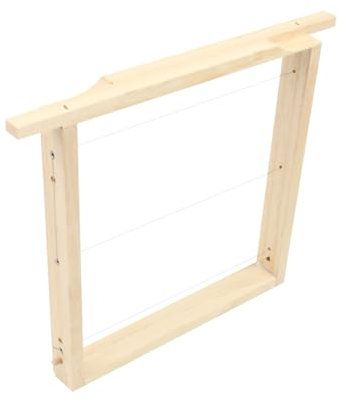 10x Steckrähmchen Mini Plus im Zander Format (268 X 220 mm) für Königinnenzucht Imkerei Imker