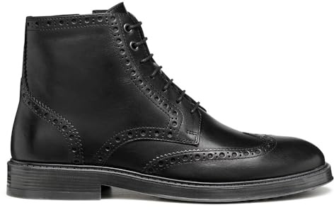 Geox Stivali da uomo U HENREYS, nero, 41 EU, Nero, 41 EU
