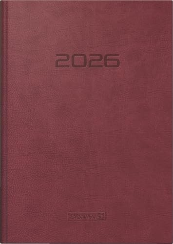 BRUNNEN bokkalender mod. 795 2026 | A5, konstläder, brun
