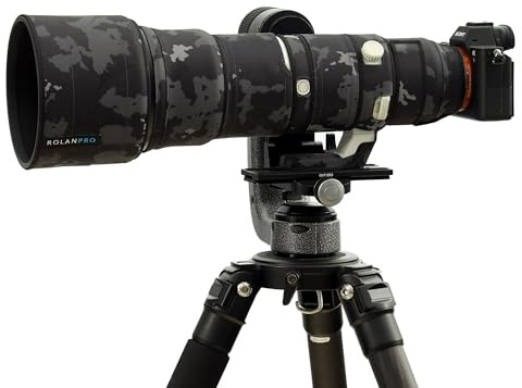 Rolanpro Objektivschutz für Sony FE 400–800 mm F6.3–8 G OSS Objektivschutz für Ihre Kameralinse, SEL400800G Regenschutz, Objektivschutzhülle, #18, Schwarz, Camouflage, wasserdicht
