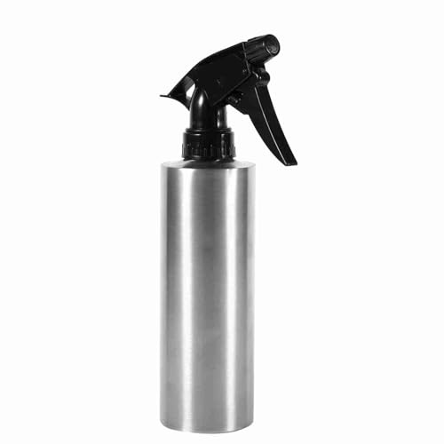 Växtsprayflaska 304 Rostfritt Stål Handpress Watering Spray Bottle med Ett Pumpspray Munstycke för Blommor, Växter Trädgårdsskötsel (350 ml)