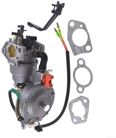 Zoegneer Carburatore a doppio combustibile per generatore XP10000EH 10000W 18HP con miscelazione ottimizzata dell'aria del combustibile migliorata efficienza di combustione parti metalliche resistenti