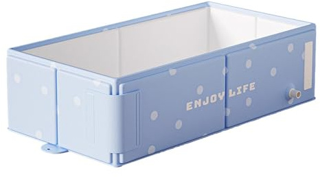 Bañera plegable para adultos: bañera profunda portátil, lavabo plegable estable sin ensamblaje, bañra de ducha antideslizante que ahorra espacio, baño interior y exterior de doble drenaje, spa apto p