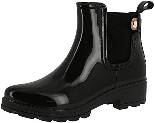 Botas de Agua Negras para Mujer 40840