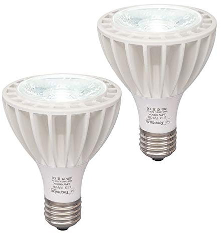 TECNOLUX EURO BOMBILLA LED PAR30 BLANCO E27 3000K LUZ AMARILLA 24W pack 2