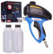 Sandstrahlpistole 510 ml im Set mit 2 kg Strahlgut (Korund) und Schnellverbinder 1/4, Metalldüse Ø 5 mm, max. Arbeitsdruck 6,2 bar