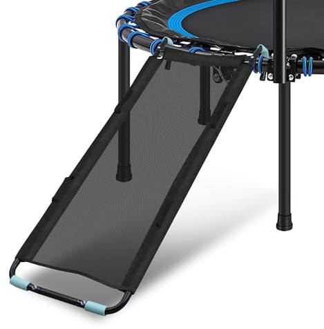 Herrselsam Scala trampolino, 150 cm, per trampolino da giardino, accessorio universale per trampolino per bambini, portata 100 kg, facile da usare