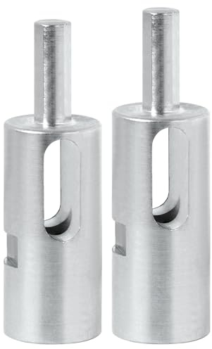 9 Gauge+11 Gauge Drill Chuck Tool EZ Twist Ties for Chain Link Fence,Easy Twist Fence Ties Tool for Chain Link Wire,EZ Drill Chuck Fit 3/8