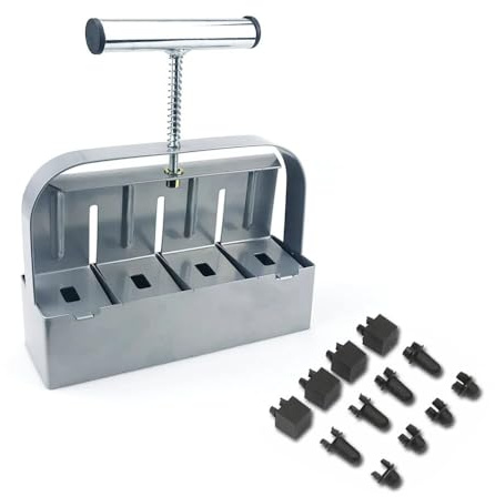 bloqueador de plántulas， Máquina portátil for fabricar bloques de tierra for plántulas
