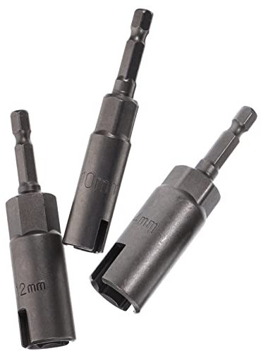 Hemobllo 3pièces Adaptateur De Tournevis à Écrous Ailés Pouce Pour Perceuse Outils Chrome Vanadium Compatible Avec Types Outillage Électrique Et Réparation Automobile