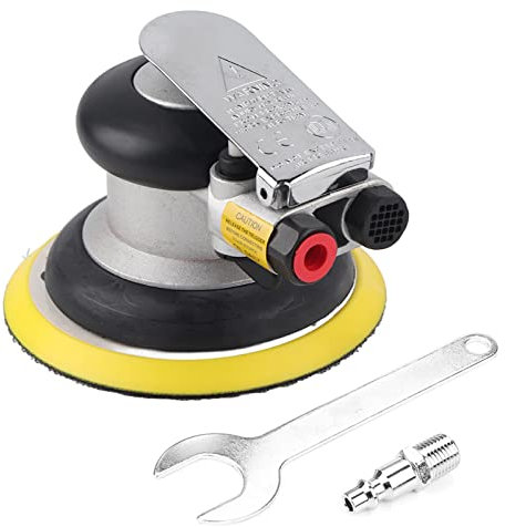 Levigatrice Pneumatica AT-780 Levigatrice Orbitale Casuale A Doppia Azione 5 Pollici E 4 Pollici Per Lucidatura E Levigatura In Industria Automobilistica Legno Metallo E Pietra