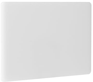HENDI Planche à découper, HACCP, les deux côtés sont lisses et utilisables, minimise l'émoussement des couteaux, 450x300x(H)10mm, plastique LPDE, blanc
