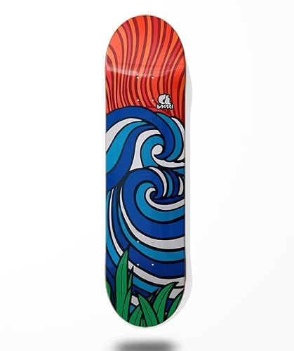 Sakari monopatín Skate Skateboard Deck Tabla - Aliart Mogan 8,5¨