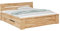 WOODLIVE DESIGN BY NATURE Massivholzbett Cassetta, 140 x 200 cm Stauraumbett aus Kernbuche, massives Holzbett mit Schubladen, hochwertiges Doppelbett mit Komforthöhe, Natur