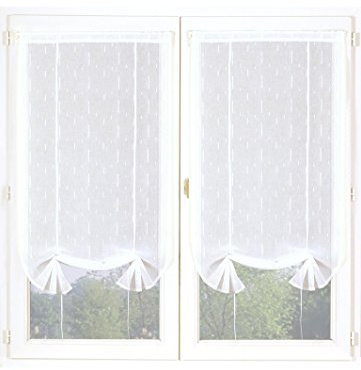 Carpentier & Preux He & Iconic 40077 - Tenda in Poliestere, 140 x 60 cm, Colore: Bianco
