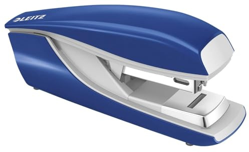 Leitz 5505-00-35 5505-00-35 Agrafeuse plate bleu capacité dagrafage: 30 feuilles (80 g/m²)