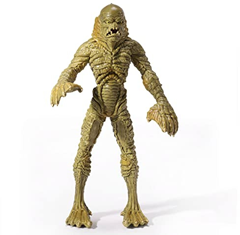 BendyFigs The Noble Collection Universal Monsters Mini Creature from The Black Lagoon - 5.5in (14cm) Noble Toys Miniature Bendable Figure Posable Doll Figures