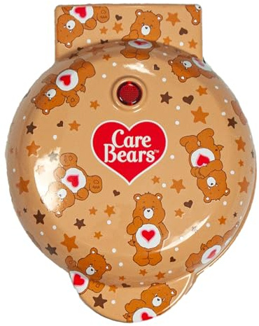 Uncanny Brands Care Bears Tenderheart Mini Waffle Maker - Small Kitchen Appliance