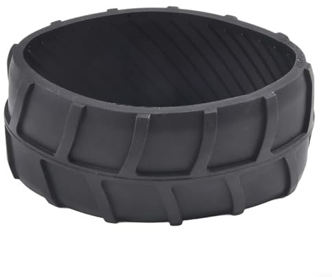 Wheel Protection XL Rubber Sleeve for Worx Landroid Compatible with M500 M700 S300 M1000 L800 L1000 Optimow Noise Reducing Mower Accessory for Front Wheel Bicycles