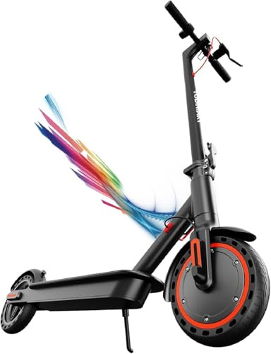 Electric Scooter Adult, 30km Range, 8.5 Ultra Light Electric Scooters for Adults and Teens, 36V 7.8Ah Battery, 350W Motor, TODIMART T3 Foldable E Scooter