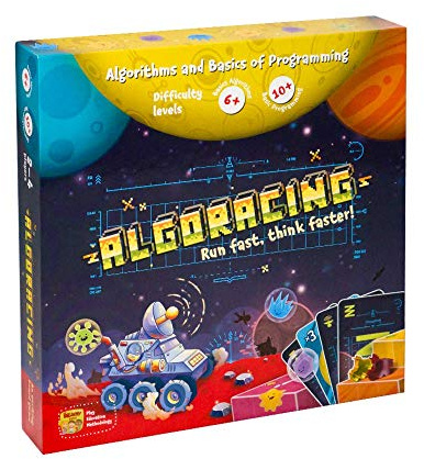 The Brainy Band Algoracing - Lernspiel programmieren, Roboter, Kinderspiel, Mars, Planeten