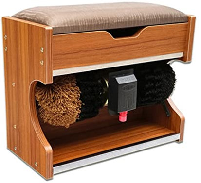 Macchina lucidascarpe automatica a induzione, lucidascarpe per rimozione polvere e decontaminazione, kit spazzole elettriche, cura e manutenzione delle calzature, per lucidascarpe elettrico familiare