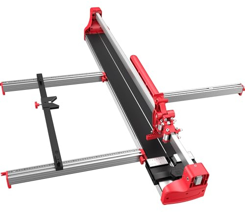 SHIJING 48-inch Manual Tile Cutter,48 inch,Porcelain Ceramic Tile Cutter with Tungsten Carbide Cutting Wheel,Tile cutter