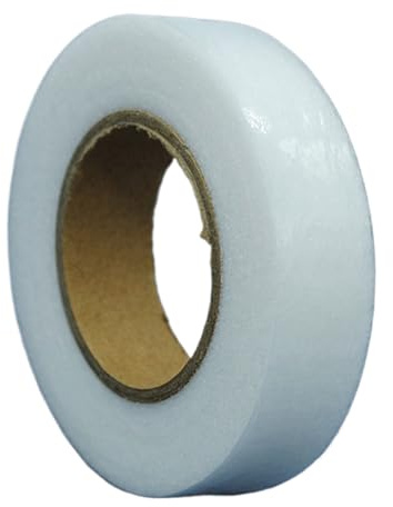 Hozaenwa Cinta Textil Para Dobladillos - Cinta para Tela de Doble Cara para Ropa - Forro Adhesivo Térmico Transpirable para Puños Cuellos Trajes de Baño Ropa Interior y Manualidades