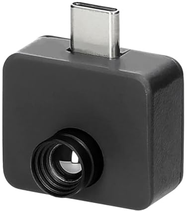 Aboiled TIOP02 Mobile Phone Thermal Imager -20℃-1000℃ Portable Thermal Imaging Camera 32 X 32 Resolution C Interface APP Control