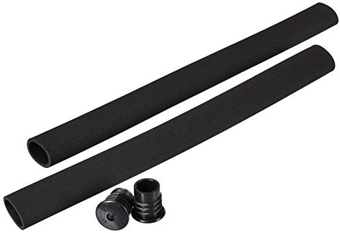 Point 9015000 Unisex Bar End Ãœberzug - 300 Mm mit Stopfen Schaumstoff High Density Lenker berzug, schwarz, 22 x 5 2 cm EU